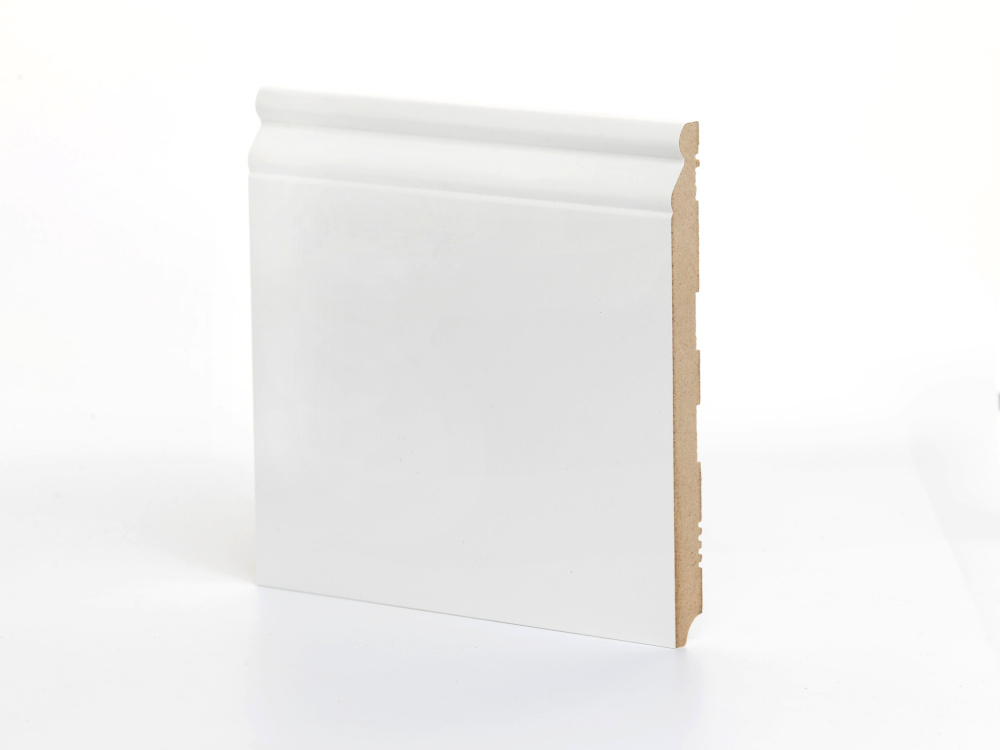 Плинтус МДФ Deartio/Деартио Белый К-19 185х16х2050мм