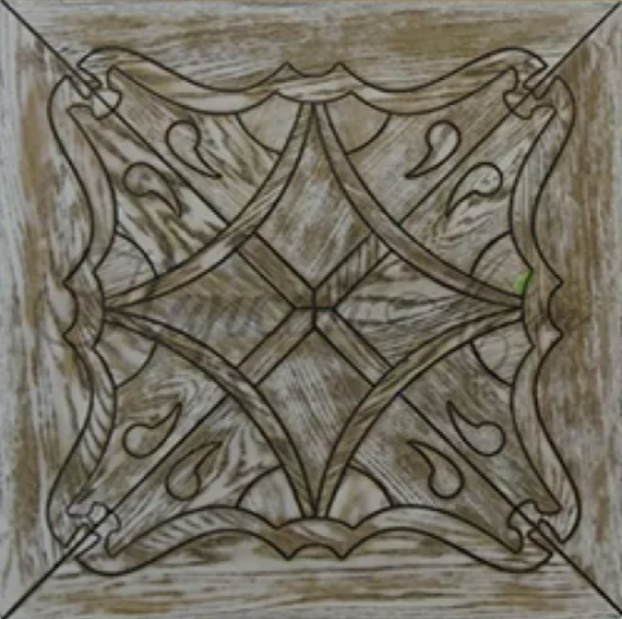 Модульный паркет Palladio Floors художественный, Дуб селект, модель М-2, 600х600х15,5 мм, цвет Winter Fall, лак