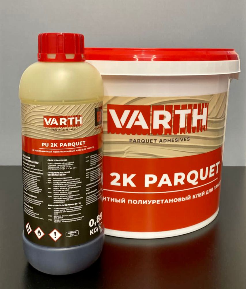 Клей для паркета VARTH PU 2K Parquet (8,9 кг)