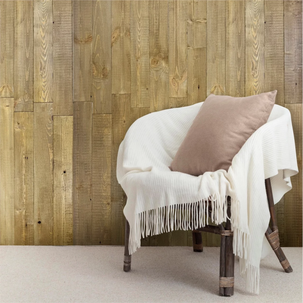 Цельноламельная стеновая панель ArtBarnWood/АртВарнВуд Капучино