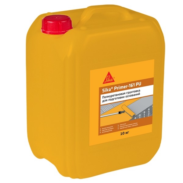 Клей для основания Sika Primer- 161 PU (10 л)