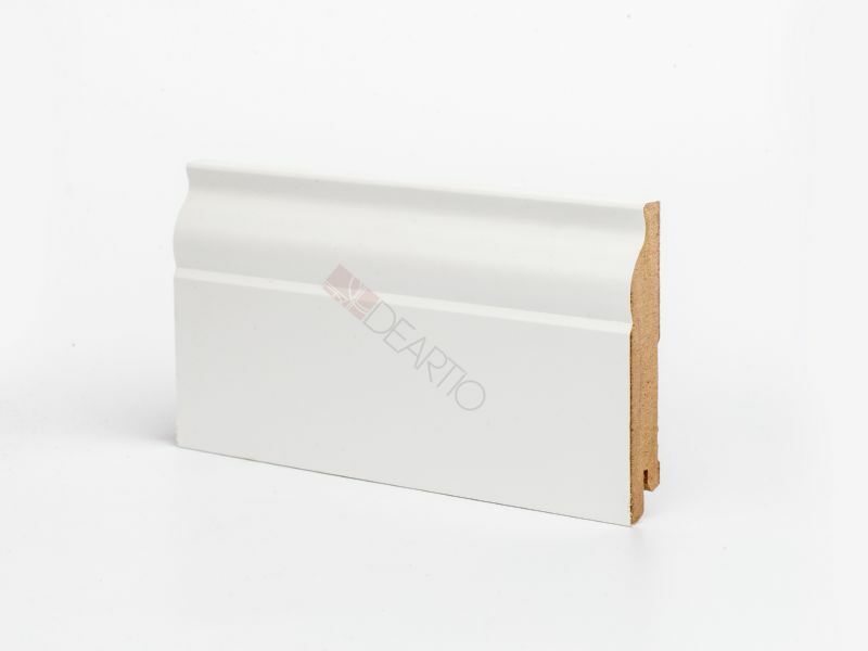 Плинтус МДФ Deartio Белый U 103-100 100х16х2050мм