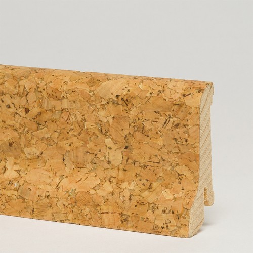 Плинтус шпонированный Pedross Пробка 60х22х2500мм