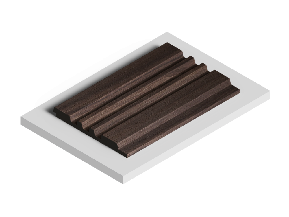 Стеновая панель Hiwood  LV124 BR395 2700х120х12 мм