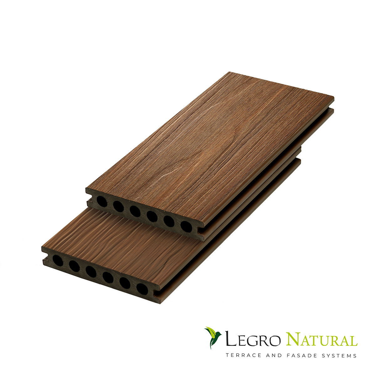 Террасная доска LEGRO Natural teak (тик) 3000x138x22