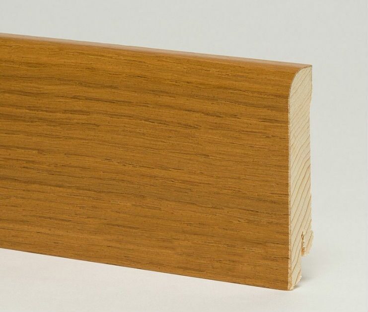 Плинтус шпонированный Pedross Дуб эстрелла 70х15х2500мм