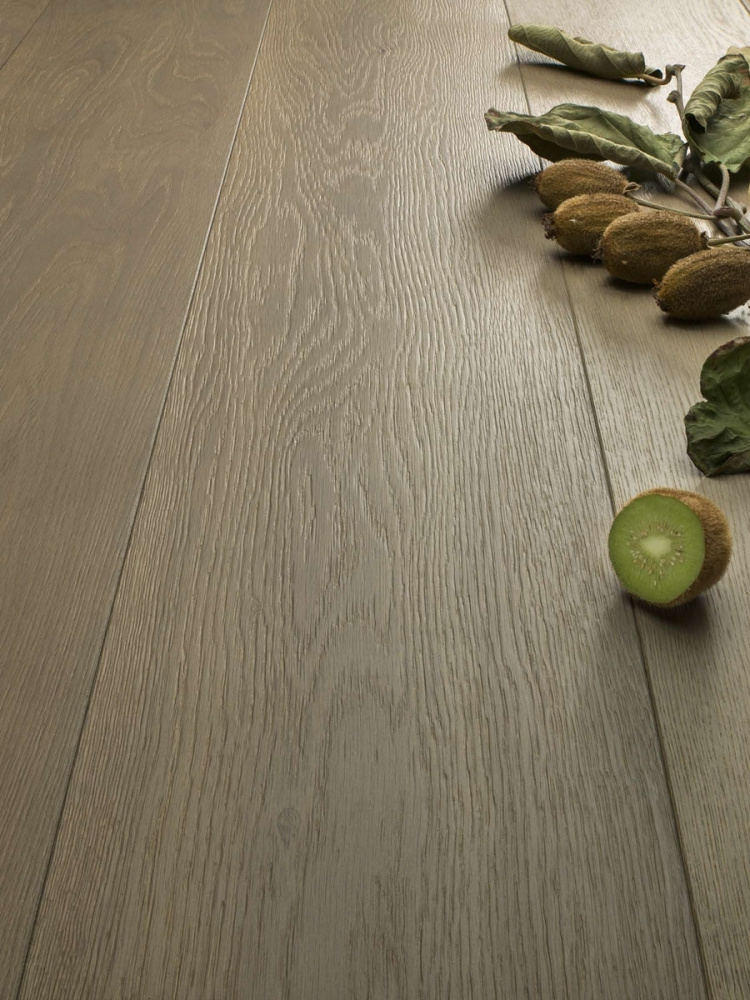 Инженерная доска Bassano Parquet Коллекция Radici di Quercia Дуб Corda браш, лак 2350х142х15/3,6 мм (Италия)