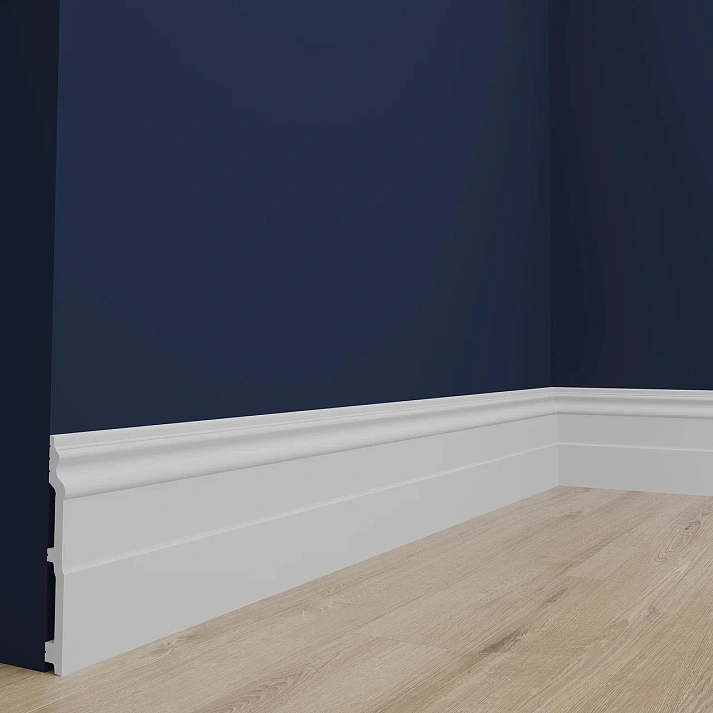 Плинтус полиуретановый Европласт 6.53.114 2000х150х15 мм