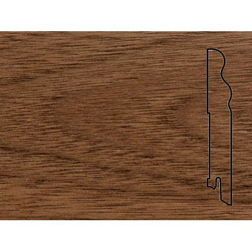 Плинтус шпонированный Pedross/Педрос Орех американский 95х15х2500мм