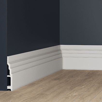 Плинтус полиуретановый Европласт 6.53.802 2000х160х25 мм