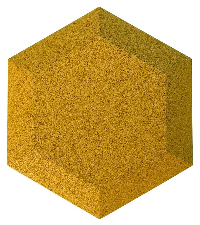 Стеновые панели кедр Cork Stone Сета желтый