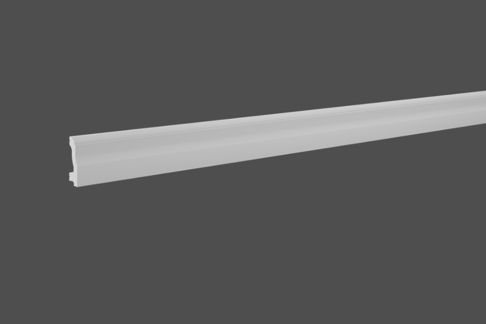 Плинтус полиуретановый Европласт 6.53.801 2000х60х15 мм