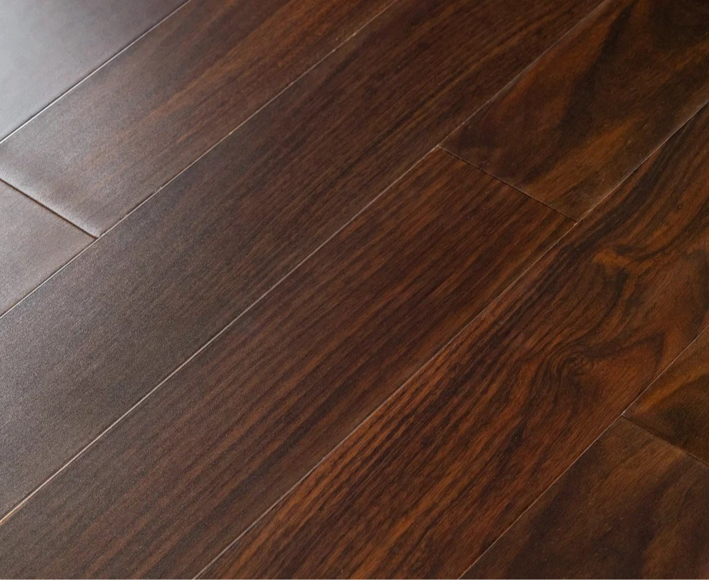 Инженерная доска Ekzofloor Палисандр лак 12х120х400-1200