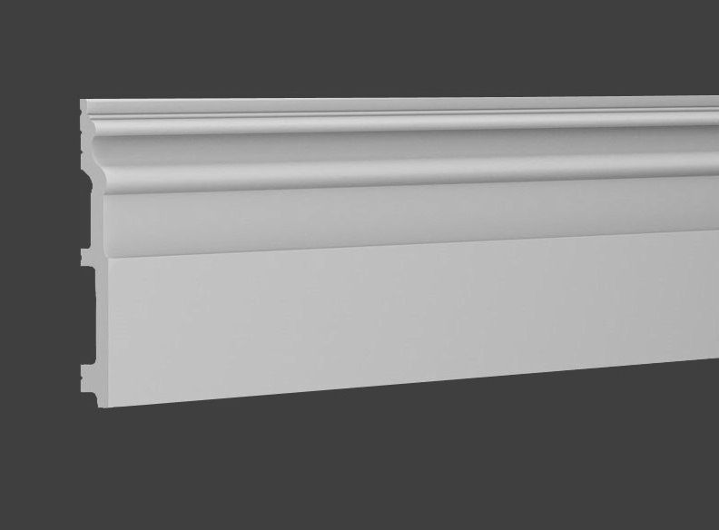 Плинтус полиуретановый Европласт 6.53.113 2000х130х15 мм