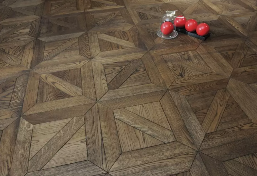 Модульный паркет COSWICK Дуб Ланже 19.05х635х635 мм, твердый воск, Старая Венеция, 2-х сл