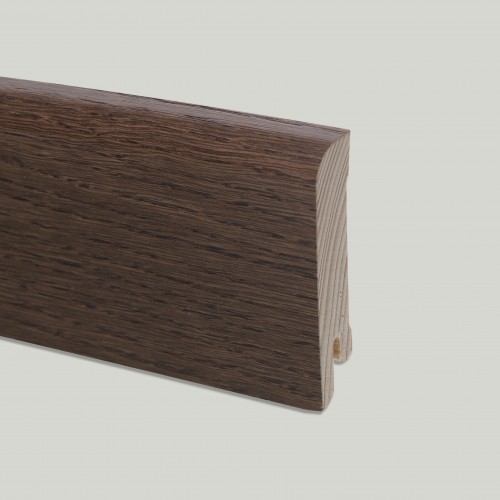 Плинтус шпонированный Pedross Дуб ассам 70х15х2500мм