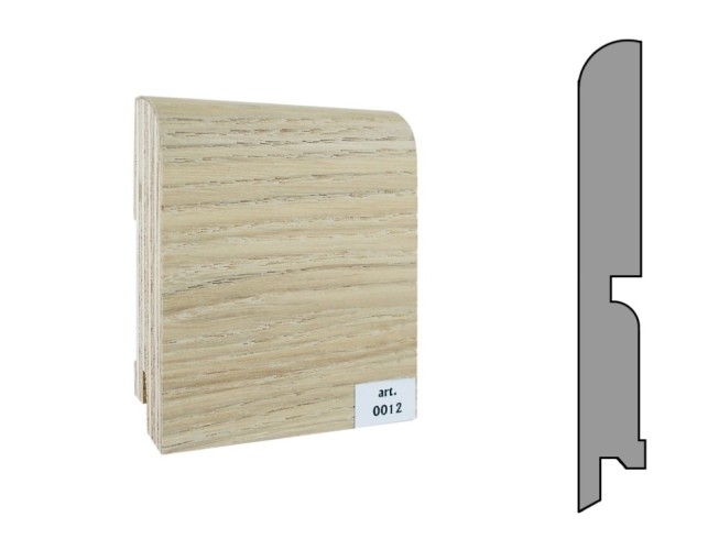 Плинтус шпонированный Finitura/Финитура  120х15х2400мм арт.012