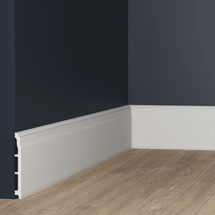 Плинтус полиуретановый Европласт 6.53.804 2000х150х15 мм