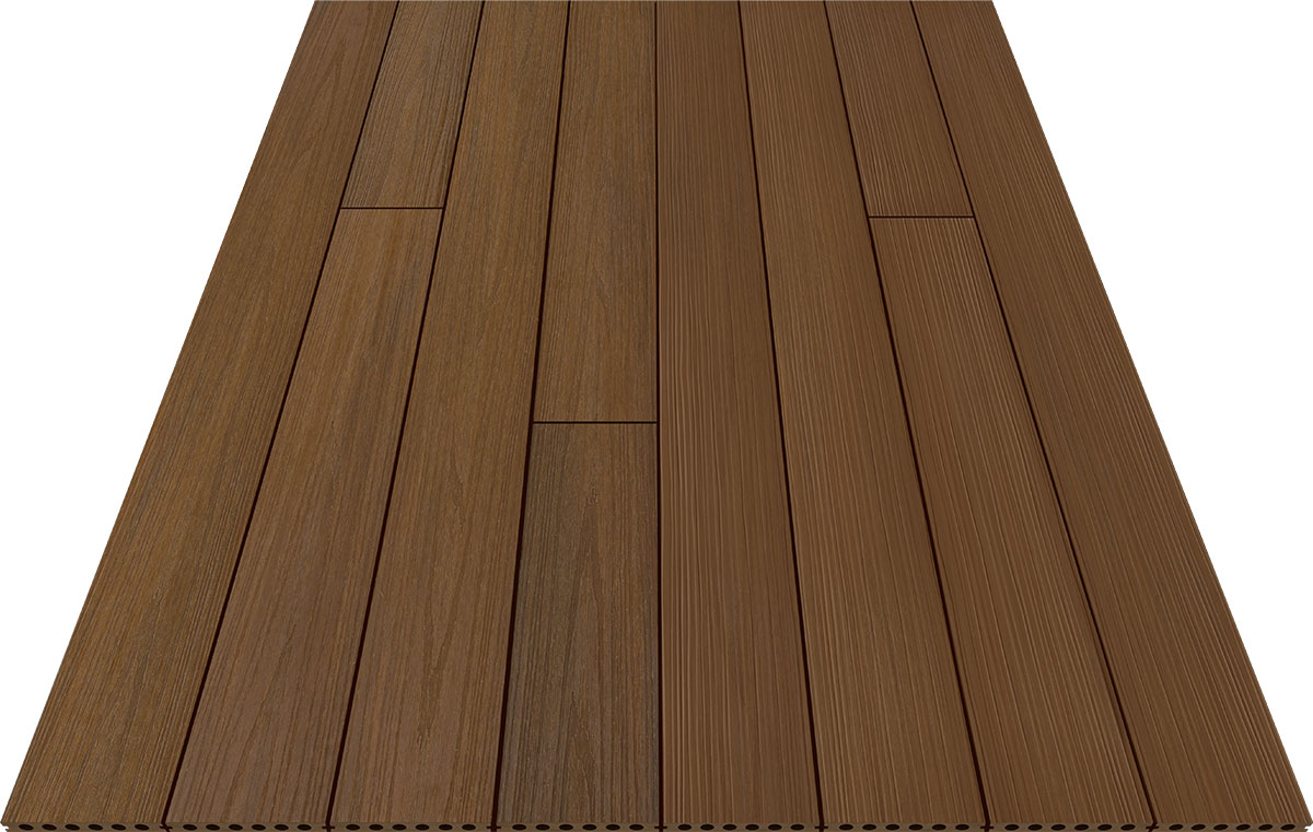 Террасная доска LEGRO Natural teak (тик) 3000x138x22