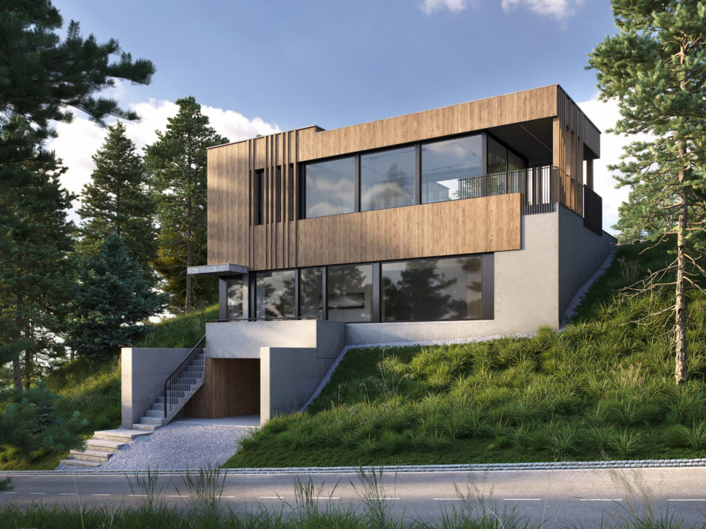 Термомодифицированная доска Raggy Wood хвоя (сосна\ель) RW7 реечная 26х92х2000\3000 без отделки