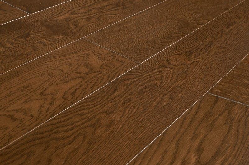 Паркетная доска AmberWood Дуб Миндаль лак 1860х148х14 мм