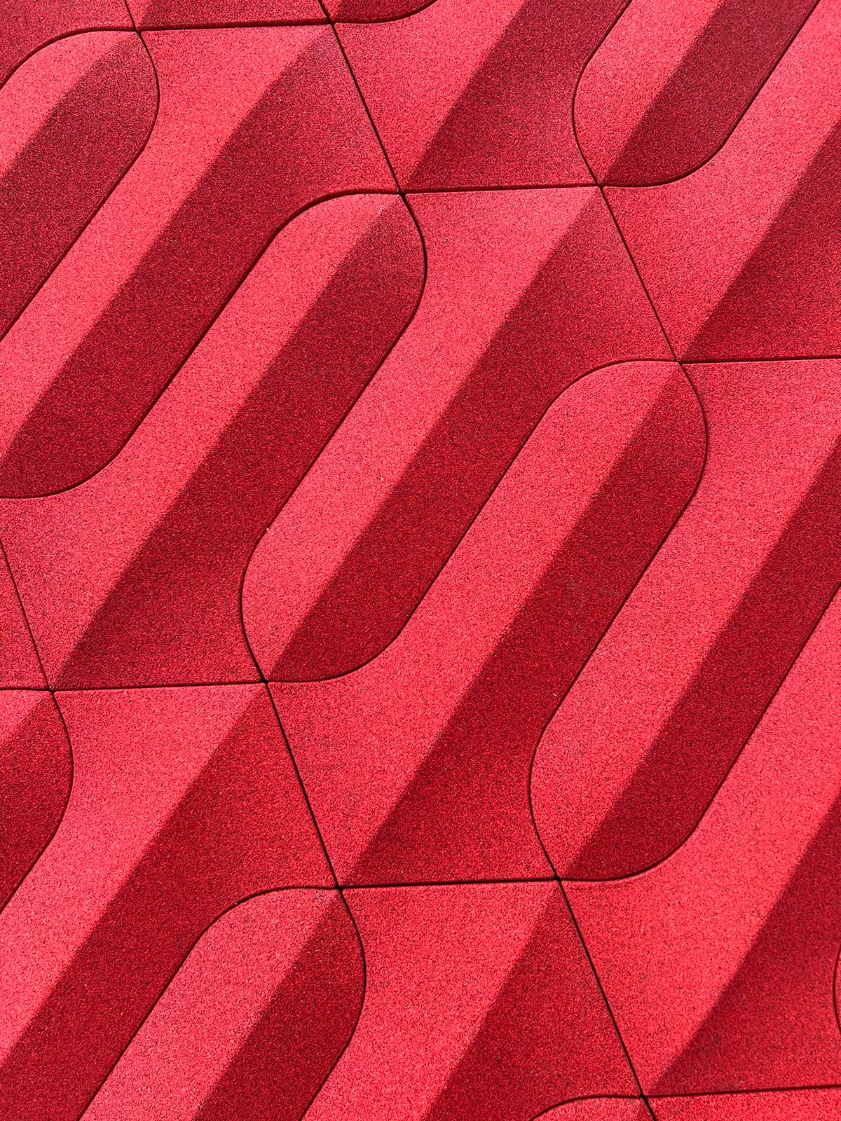 Стеновые панели пробка Cork Stone Понта терракотовый