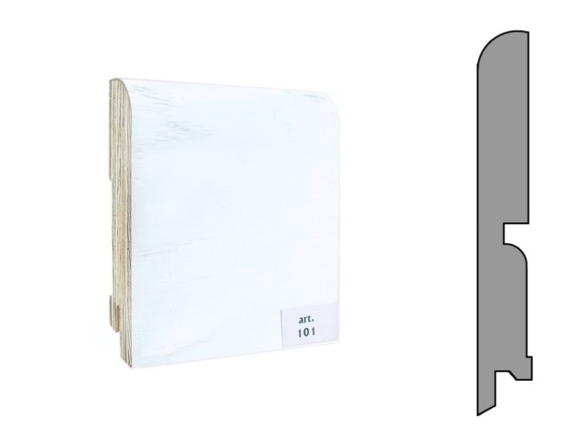 Плинтус шпонированный  Finitura/Финитура 120х15х2400мм арт. 101