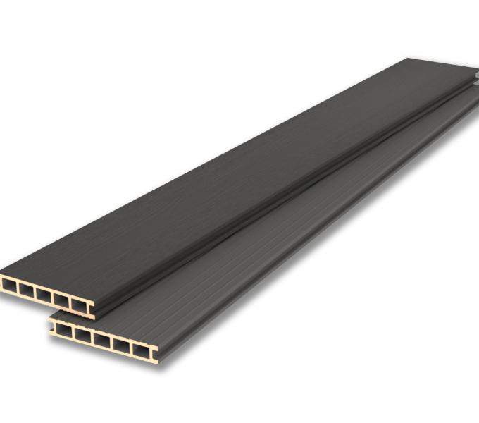 Террасная доска ДПК radial graphite 3000/4000/6000х165х25х3 мм