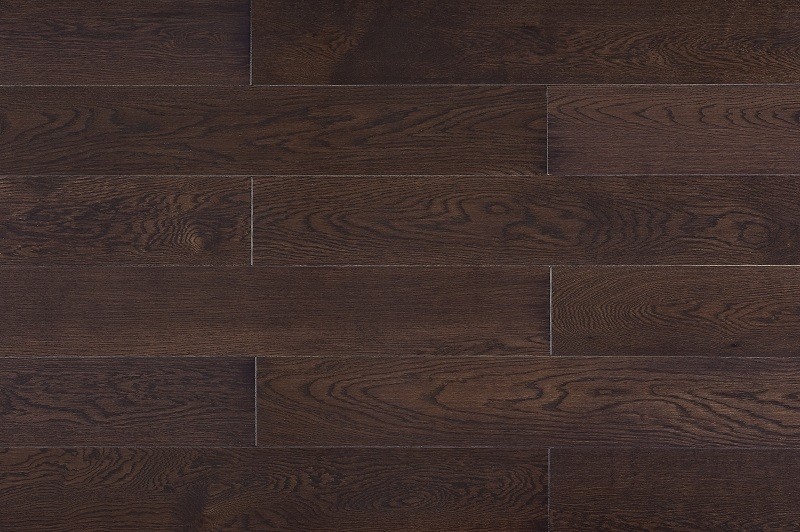 Паркетная доска AmberWood Коллекция КЛАССИКА Дуб (снят) Кофе, лак 1860х189х14 мм