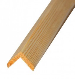 Уголок Дуб без покрытия 40х40