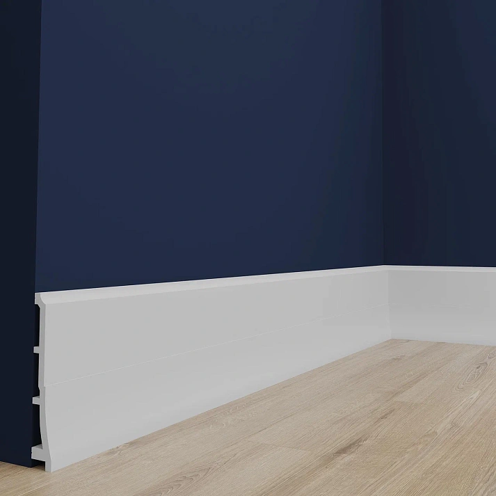 Плинтус полиуретановый Европласт 6.53.105 2000х161х24 мм