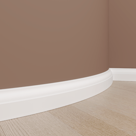 Плинтус полиуретановый Европласт 1.53.111 2000х65х20 мм