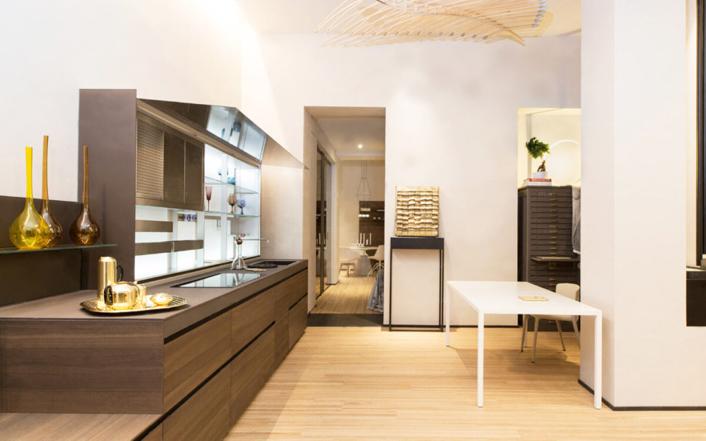 Паркет в кухне