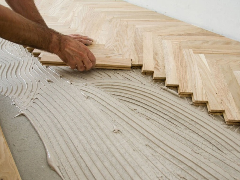 Укладка штучного паркета