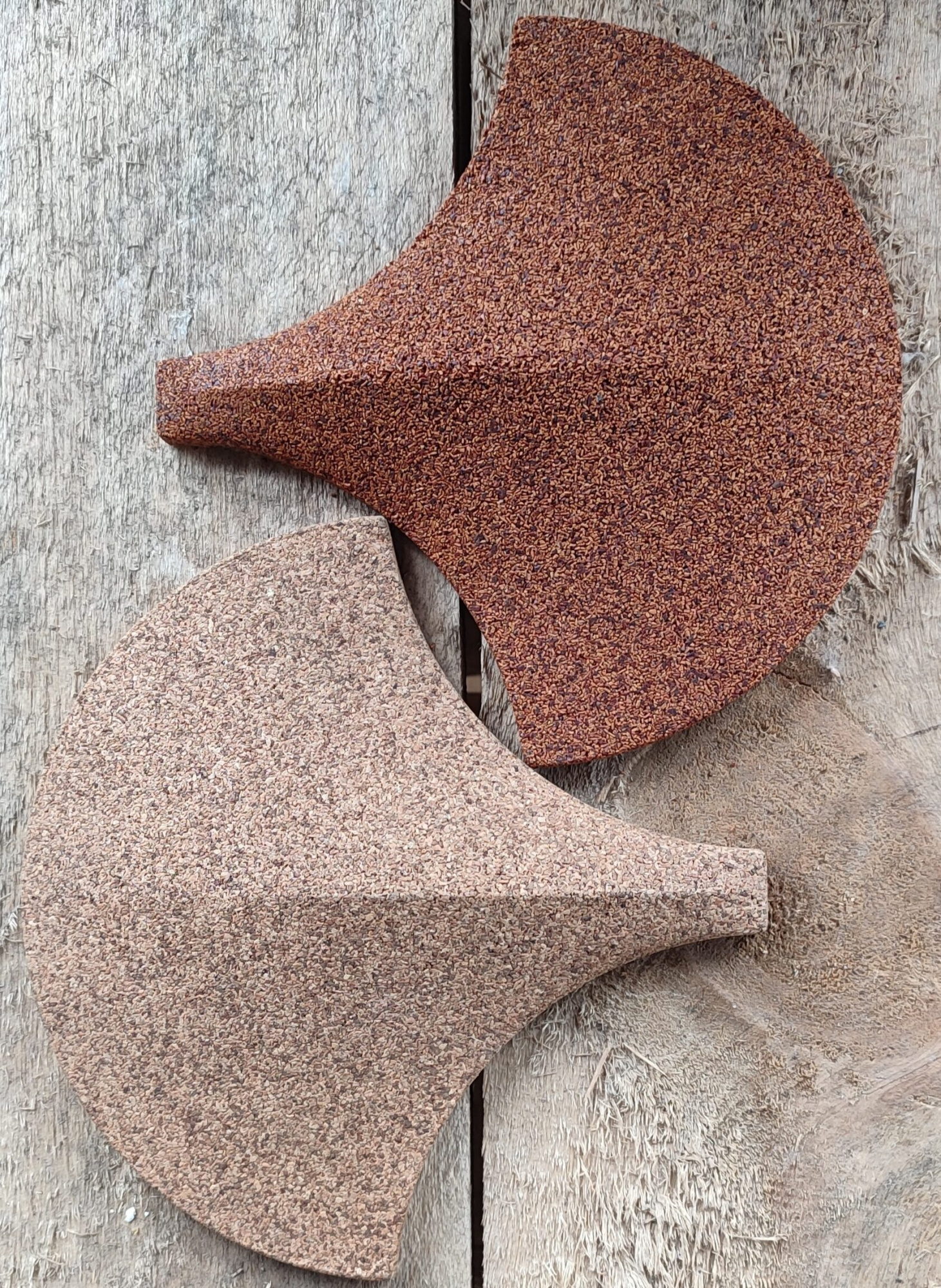 Стеновые панели пробка Cork Stone Эскама серый