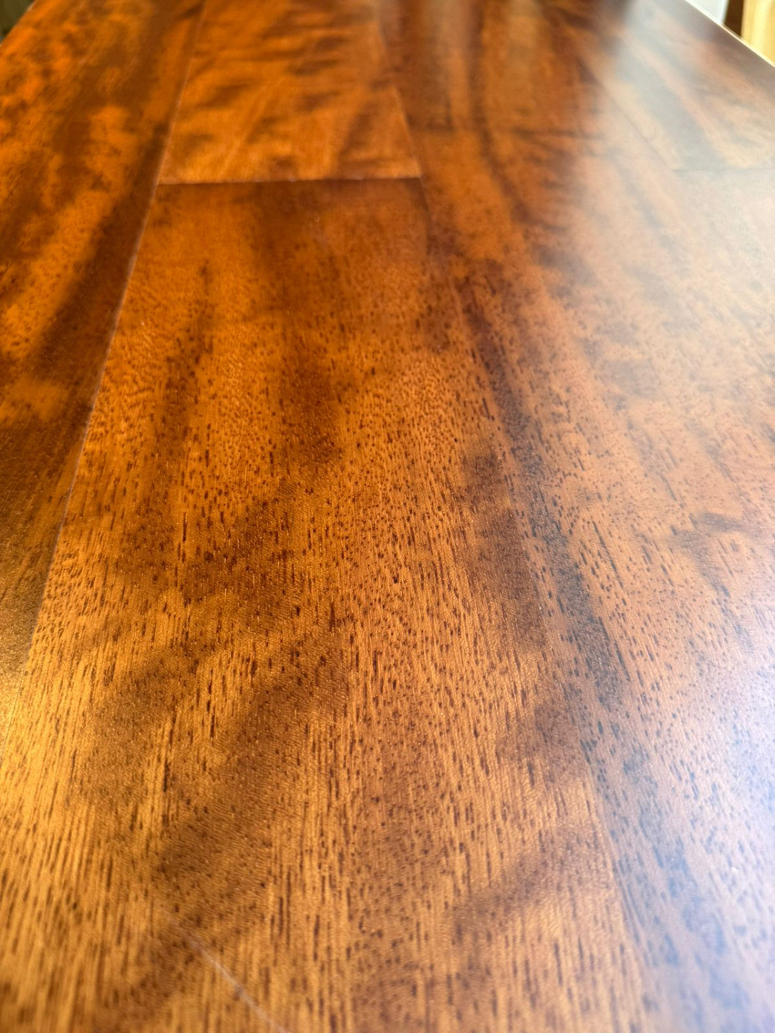 Паркетная доска Parquet Prime/Паркет Прайм Ироко 1-полосный 1200х128х10,5 мм лак, без фаски
